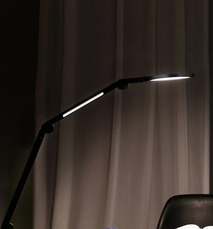 Woward LED Schreibtischlampe 15W Dimmbar Schwenkarm Zwei Lichtköpfe - Bild 3