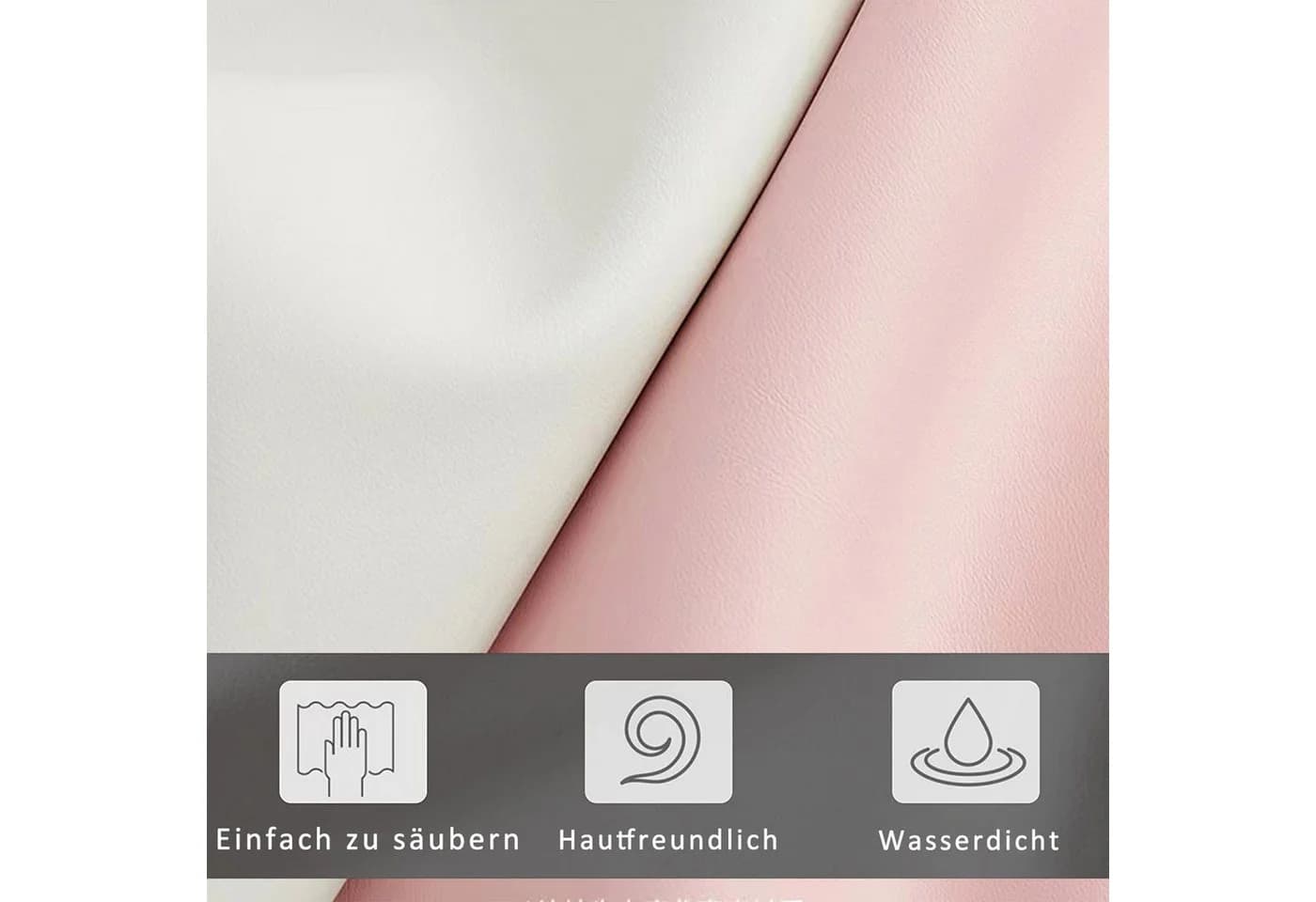 Simurq Polsterbett Rosa mit LED-Beleuchtung Wolken-Design - Bild 4