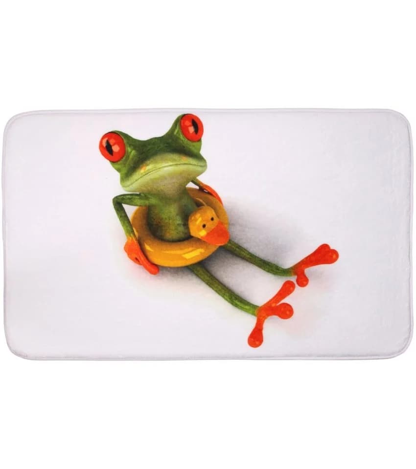 Sanilo Badematte Froggy Rutschhemmend Polyester 50x80 oder 70x110 cm - Bild 2