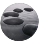 Sanilo Badematte Black Stones 15 mm Polyester rund Memory-Schaum Bild 2