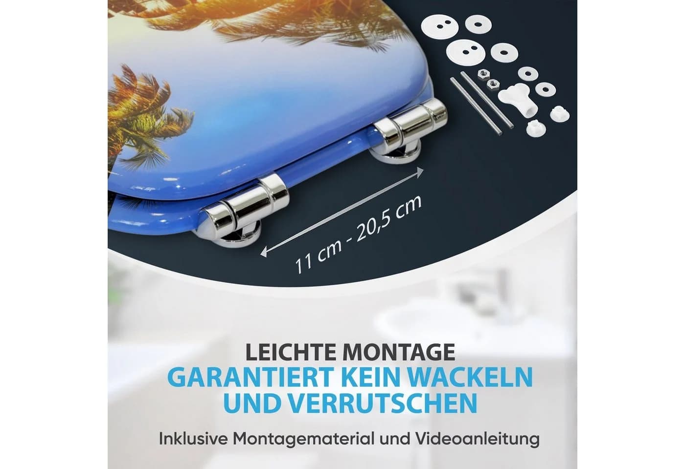 Sanilo WC-Sitz Fort Lauderdale mit Absenkautomatik - Bild 5