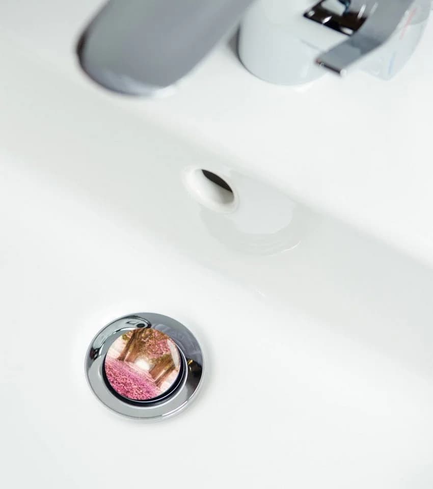 Sanilo Waschbeckenstöpsel Romantik Ø 4,0 cm Rosa Hochwertig - Bild 3
