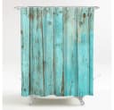 Sanilo Duschvorhang Lumber 180 x 200 cm Grün 100% Wasserdicht Bild 1