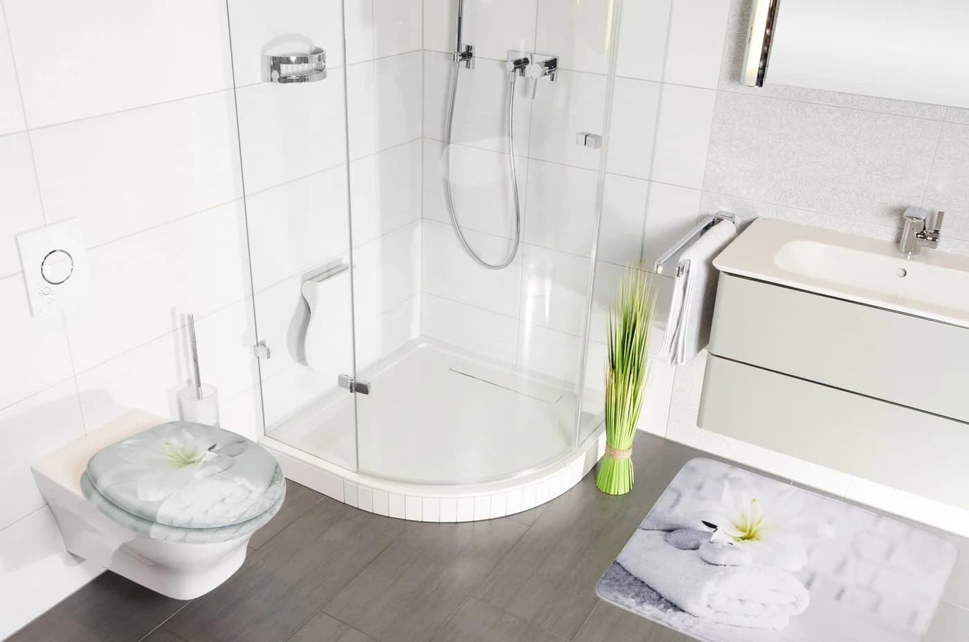 Sanilo Badematte Good Feeling Rutschhemmend Polyester Modern 50 x 80 cm - Bild 3