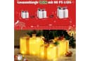 Elegear LED Geschenkbox 3er Set Weihnachtsdeko mit Timer Bild 5