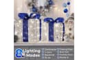 Elegear LED Weihnachtsfigur 3 Set Geschenkbox Warmweiß Bild 4