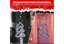 Elegear LED-Lichterkette Weihnachtsbaum 76x43cm 110 LEDs Silber Bild 5