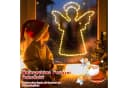 Elegear LED-Lichterkette Engel Weihnachtsdeko Innen/Außen Bild 1