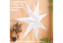 Elegear Origami-Stern 70 cm Beleuchtet Weihnachtsdekoration Warmweiß Bild 5