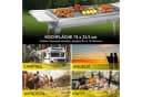 SunJas Holzkohlegrill CA-12 Edelstahl Klappgrill für 5-10 Personen Bild 4