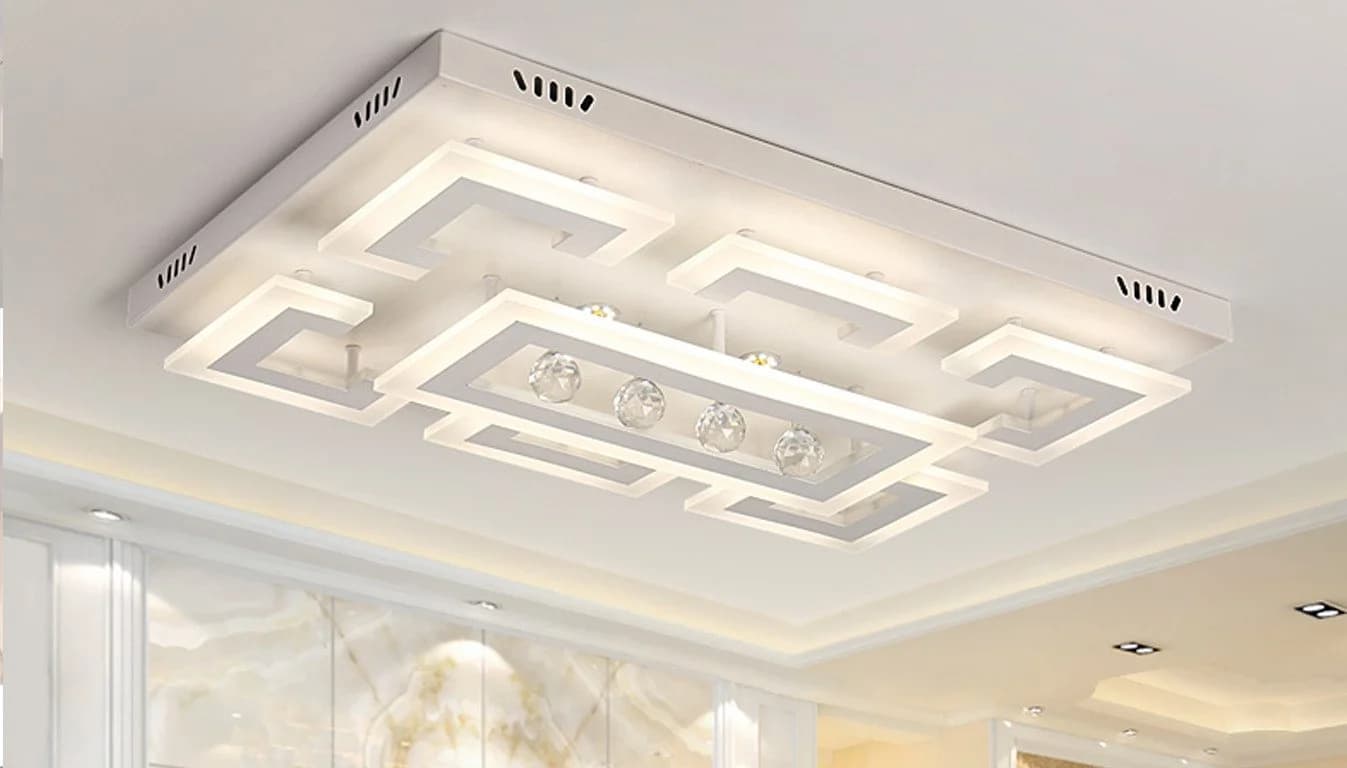 Euroton LED Deckenleuchte Kristall Fernbedienung stufenlos einstellbar - Bild 2
