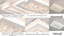 Euroton LED Deckenleuchte Kristall Fernbedienung stufenlos einstellbar Bild 4