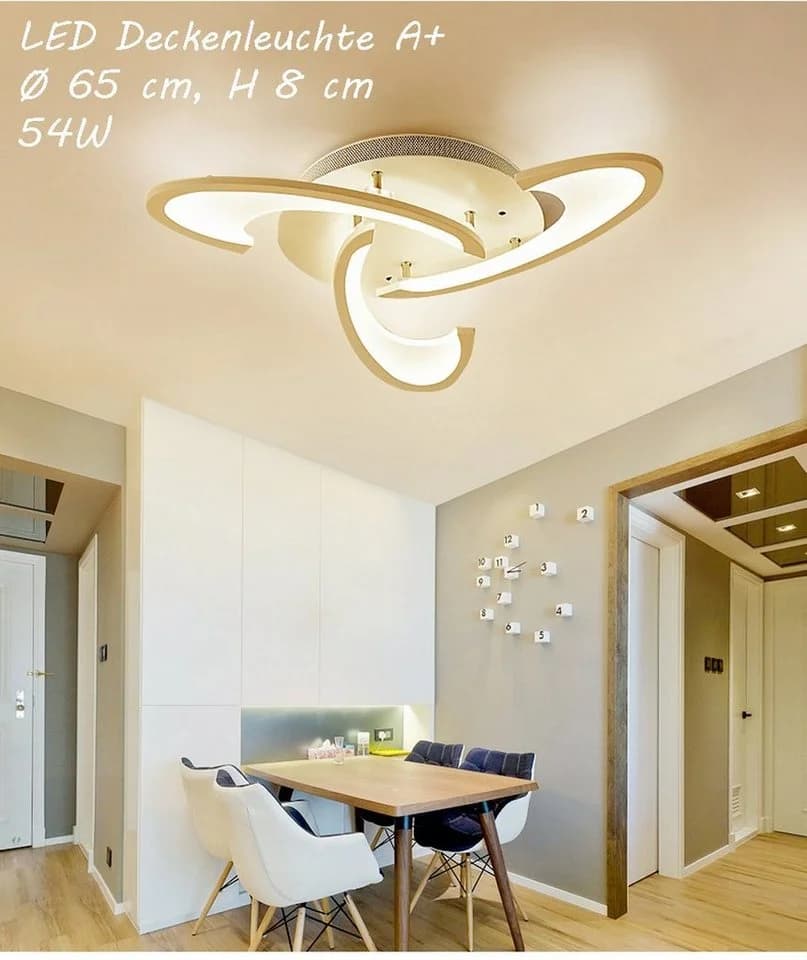 Euroton LED Deckenleuchte Fernbedienung Weiß - Bild 3