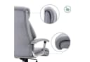 Intimate WM Heart Ergonomischer Bürostuhl Stoff Grau Bild 3