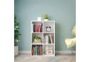 Mondeer Bücherregal Bücherschrank Würfelregal 6 Fächer Weiß Bild 1