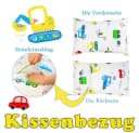 Babybettwäsche Zoo-Stil Autos-Muster Bild 4