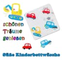 Babybettwäsche Zoo-Stil Autos-Muster Bild 5