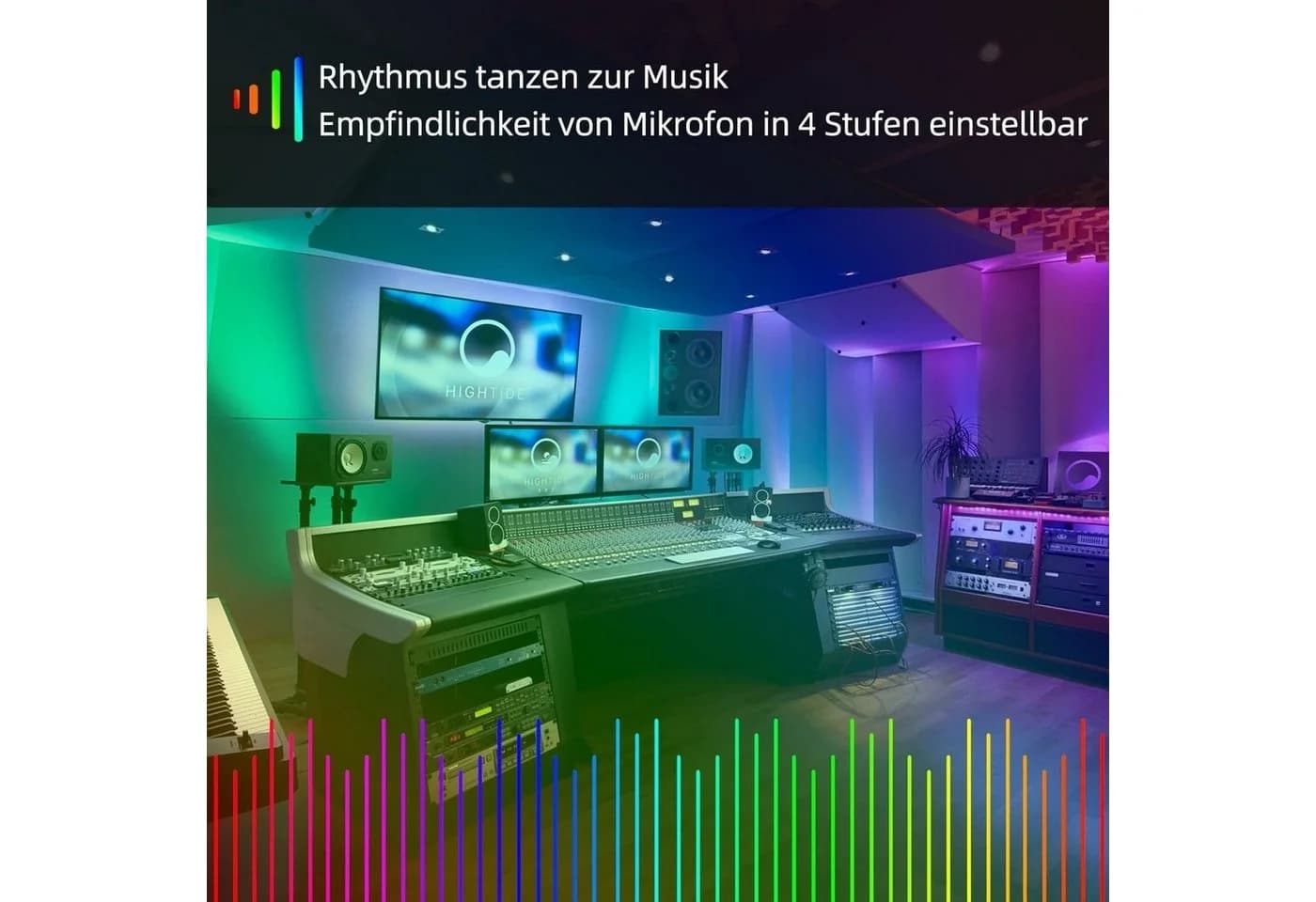 ZMH LED-Streifen RGB 20M mit Fernbedienung & App Steuerung - Bild 4