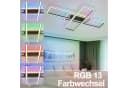 ZMH LED Deckenleuchte RGB Farbwechsel 50W Dimmbar mit Fernbedienung Bild 4
