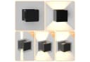 ZMH LED Wandleuchte Aussen Schwarz 5W Treppenhaus Up Down Bild 1