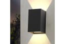 ZMH LED Wandleuchte Schwarz 5W 3000K Warmweiß Bild 2