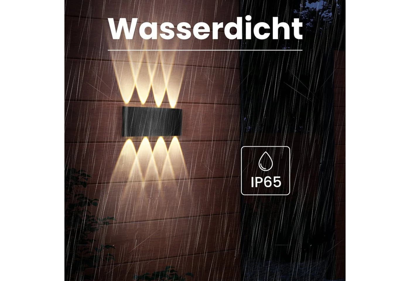 Moderne Wandleuchte in Schwarz - Bild 5