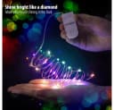 ZMH LED-Lichterkette 8x 2M 20Led Kupferdraht Batterie Bild 4