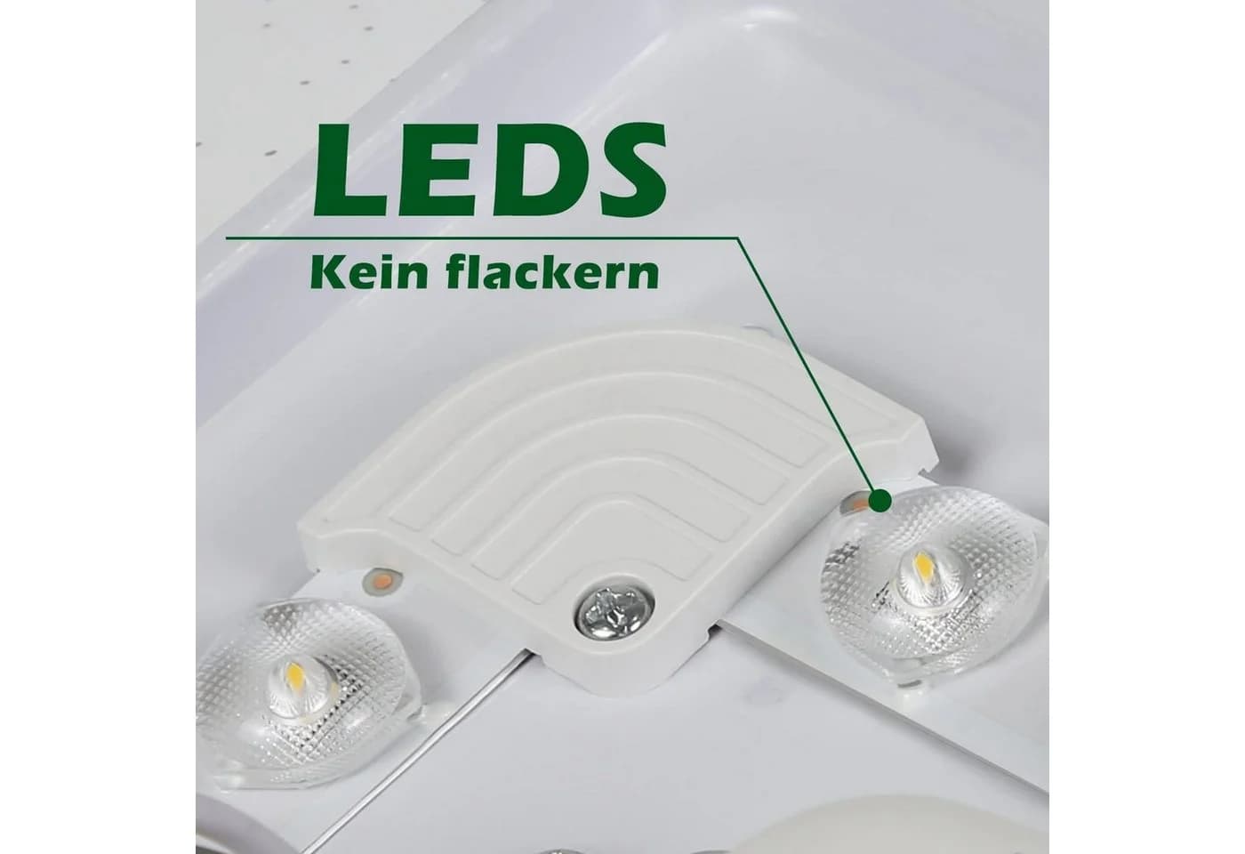 ZMH LED Deckenleuchte Wohnzimmer 21cm Modern 15W Sternenhimmel Deckenlampe - Bild 3