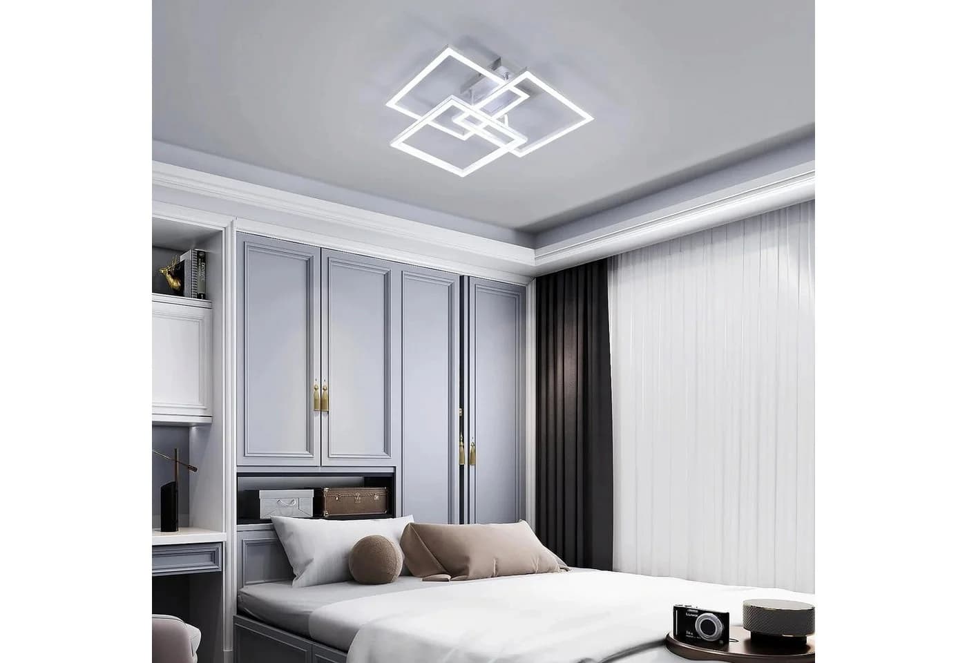 Riserva LED Deckenleuchte dimmbar 40W weiß mit Fernbedienung - Bild 3