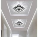 Riserva Deckenleuchte Kristall Quadrat LED 12W Kaltweiß 6500K Bild 1