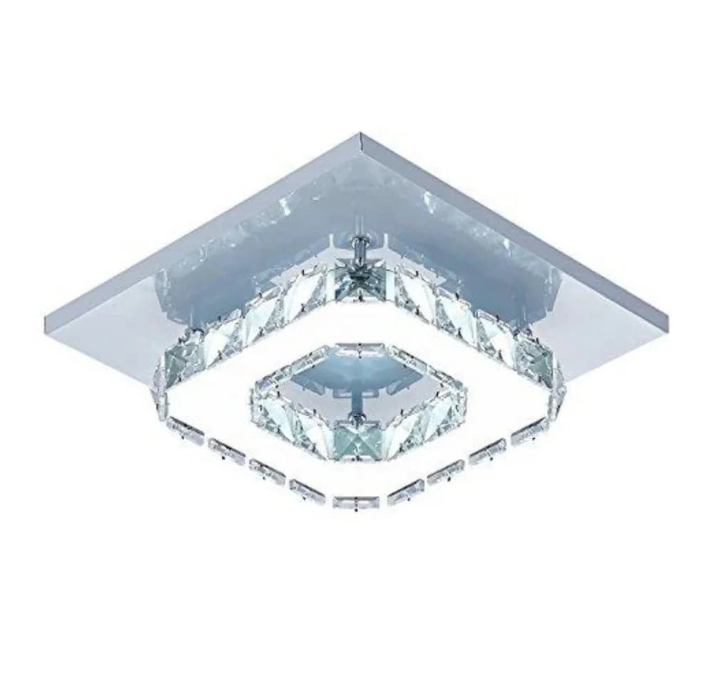Riserva Deckenleuchte Kristall Quadrat LED 12W Kaltweiß 6500K - Bild 4