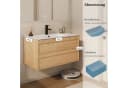 UEV Waschtisch mit Unterschrank 60/75/90cm Hängend mit Wasserhahn Bild 5