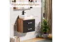 UEV Waschtisch mit Waschbecken klein mit Unterschrank Soft-close-Schubladen Bild 4