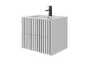 UEV Waschtisch mit Unterschrank 90 cm Weiß Bild 2