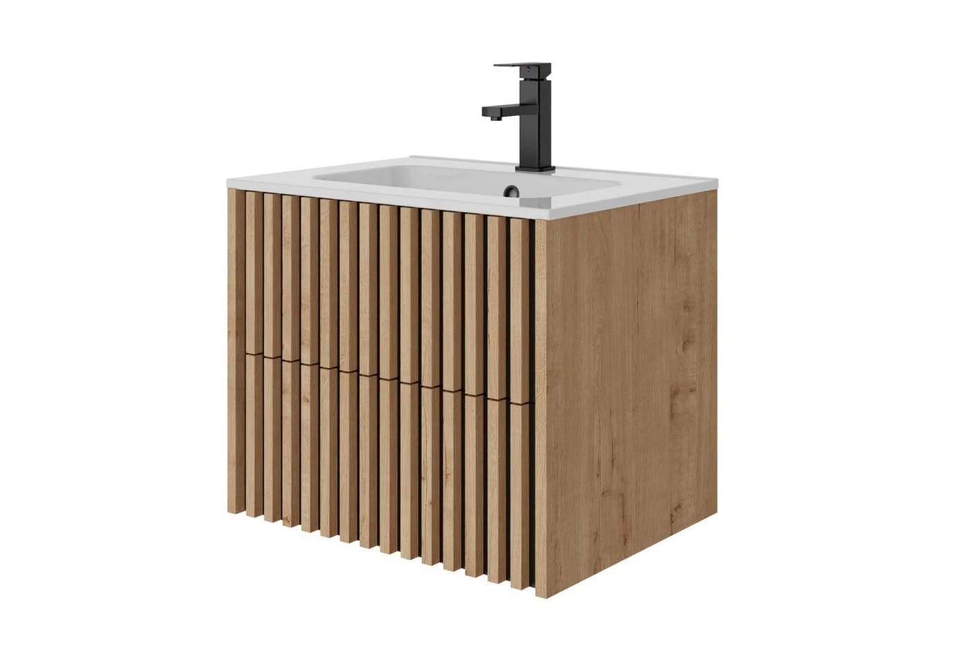 UEV Waschtisch mit Unterschrank Set Badmöbel Gäste-WC - Bild 2