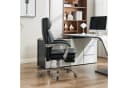 UEV Bürostuhl Ergonomisch mit Fußstütze Schwarz/Beige Bild 3