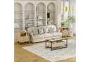 UEV Nachtschrank 2er Set Beige Nachttisch mit 2 Schubladen Bild 3