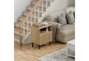 UEV Nachtschrank 2er Set Beige Nachttisch mit 2 Schubladen Bild 5