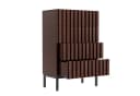 UEV Kommode mit 4 Schubladen, Sideboard, Schubladenschrank, Schmal Kommode aus Holz Bild 2