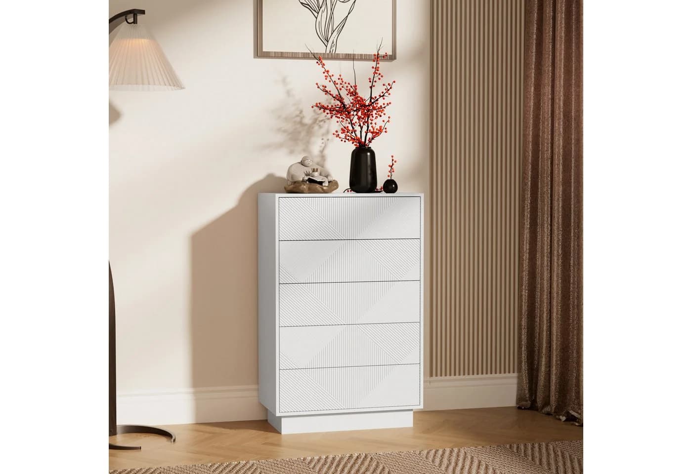 UEV Kommode mit 5 Schubladen - Sideboard Schubladenschrank - Bild 4