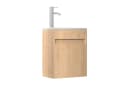 UEV Waschtisch-Set mit Unterschrank und Harzbecken Natur Bild 2