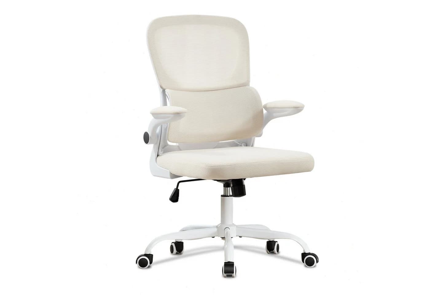Ergonomischer Gaming Bürostuhl in Schwarz und Beige - Bild 2