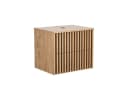 UEV Waschbeckenunterschrank 2 Schubladen Natur Holzwerkstoff Bild 2