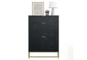 UEV Schuhschrank mit 3 Klappen schmal Schuhablage Modern Schuhkommode Bild 2