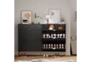 UEV Schuhschrank mit 3 Klappen schmal Schuhablage Modern Schuhkommode Bild 3