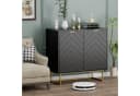 UEV Sideboard Kommode mit 2 Türen, verstellbare Ablagen, Mehrzweckschrank Bild 1