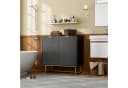 UEV Sideboard Kommode mit 2 Türen, verstellbare Ablagen, Mehrzweckschrank Bild 3