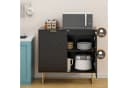 UEV Sideboard Kommode mit 2 Türen, verstellbare Ablagen, Mehrzweckschrank Bild 5