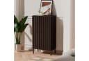 UEV Kommode mit 5 Schubladen schmal, Sideboard mit Lamellen 60 x 34 x 110cm Bild 1