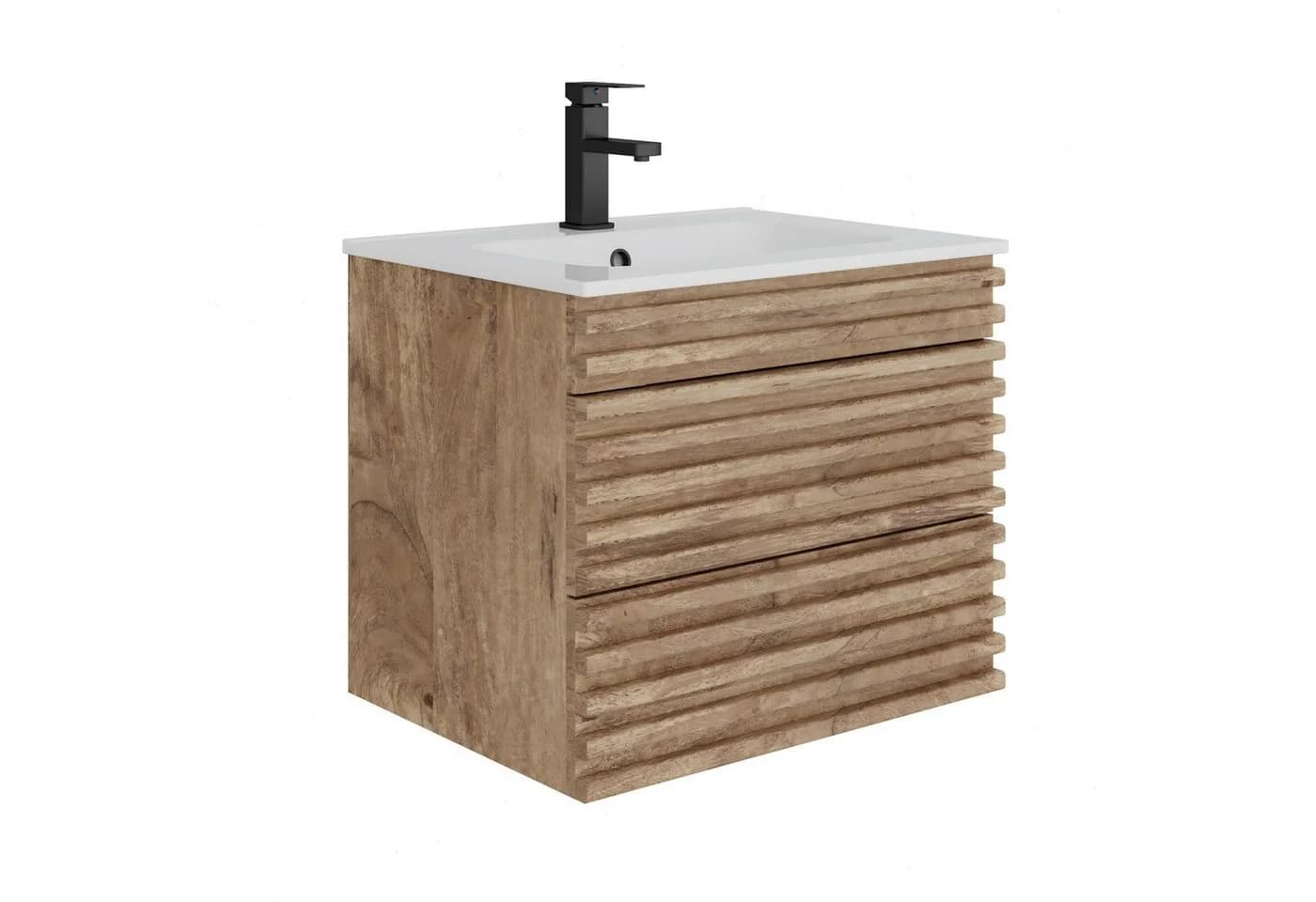 UEV Waschtisch mit Unterschrank Natur 60cm/75cm/90cm - Bild 2